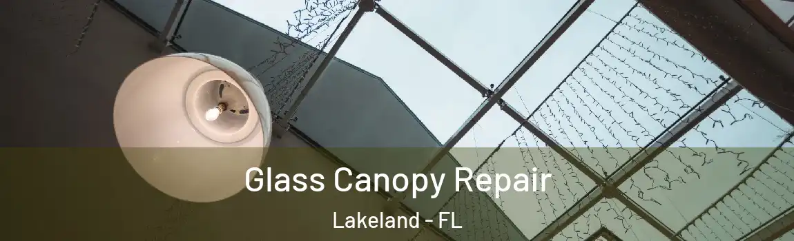  Glass Canopy Repair Lakeland - FL