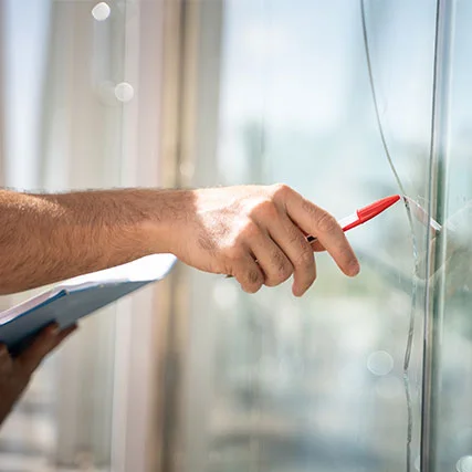 broken glass repair in Lakeland, FL